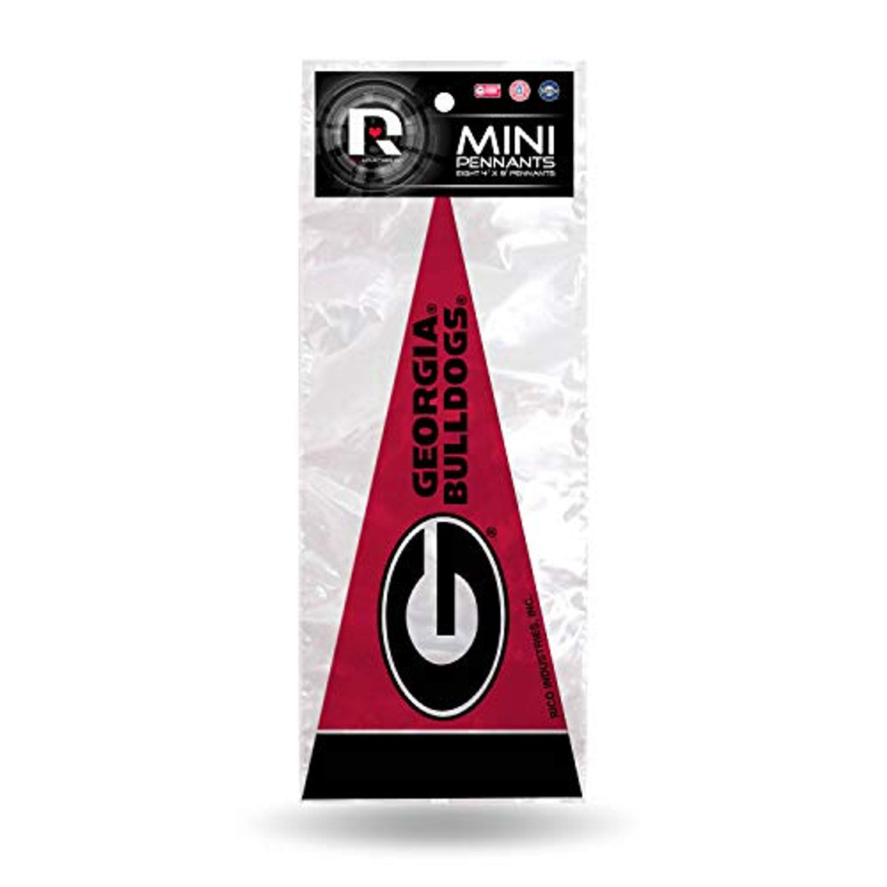 Georgia Bulldogs Mini Pennant Set