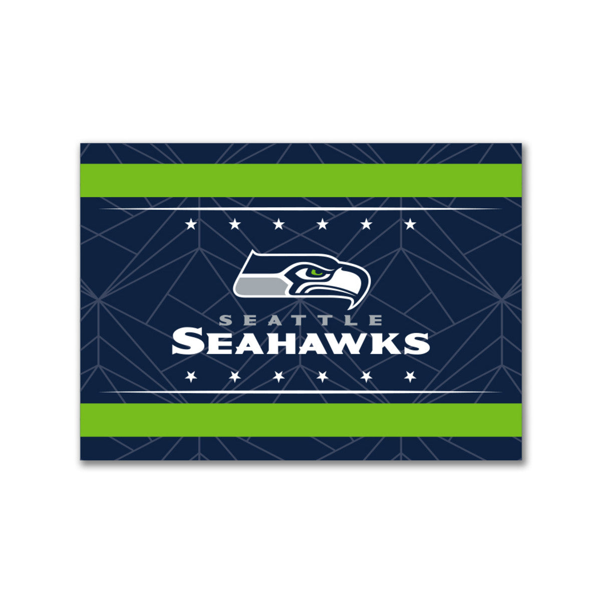 Seattle Seahawks Geo Style Magnet