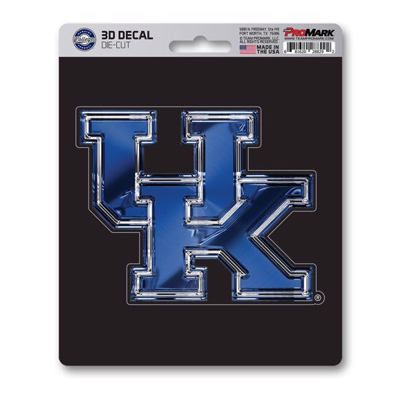 Kentucky Wildcats Die Cut 3D Decal