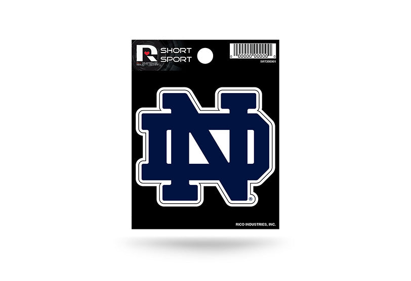 Notre Dame Fighting Irish Short Sport Decal