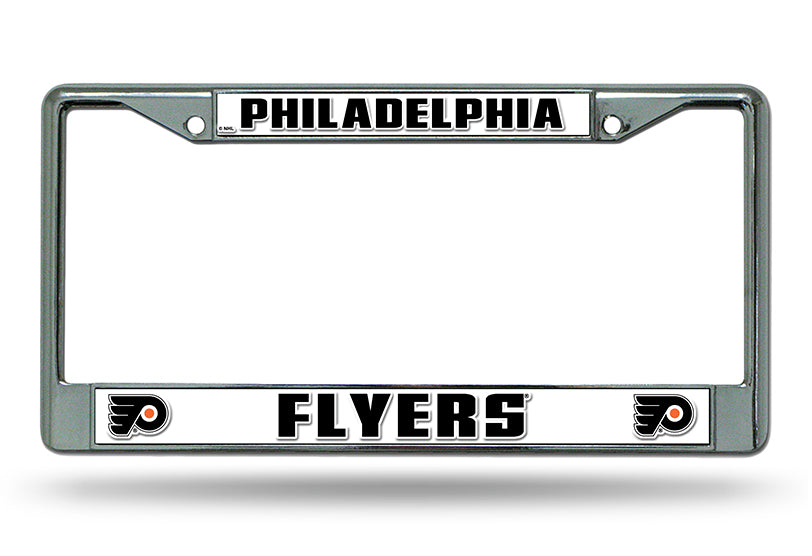 Philadelphia Flyers Chrome License Plate Frame