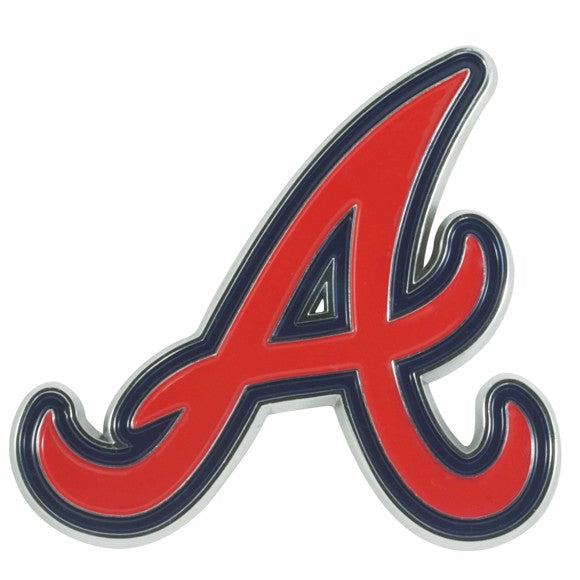 Atlanta Braves Full Color Metal Emblem