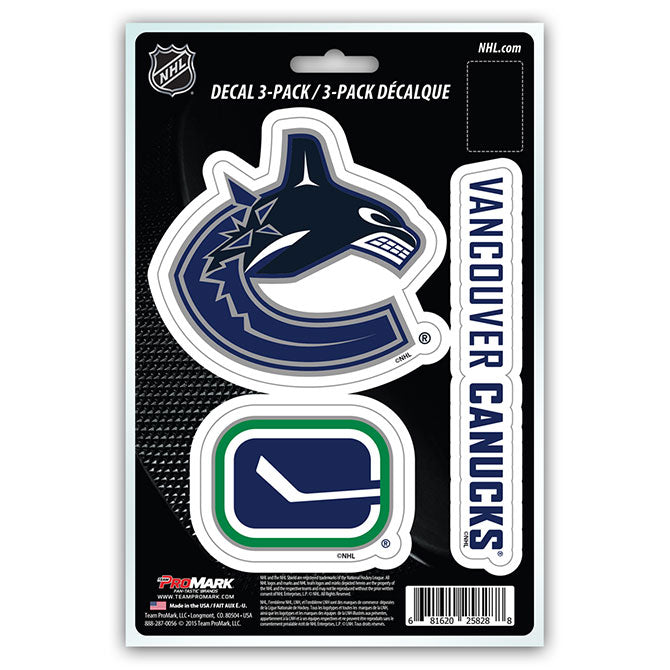Vancouver Canucks Team Decal Set