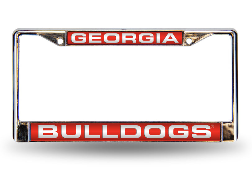 Georgia Bulldogs License Plate White Color and Silver G Car Tag - J&W Sports Apparel Georgia Bulldogs License Plate White Color and Silver G Car Tag - J&W Sports Apparel