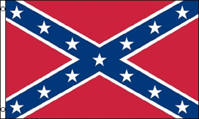Confederate Rebel Polyester Flag