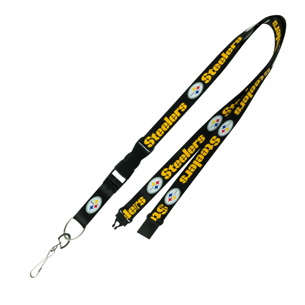 Pittsburgh Steelers Lanyard With Neck Safety Latch