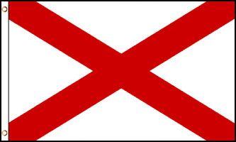Alabama (State) Polyester Flag