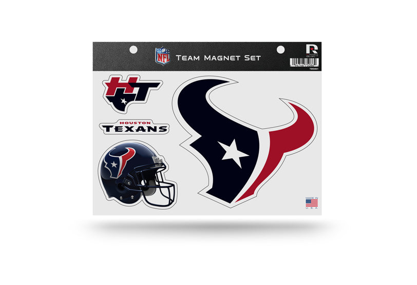 Houston Texans Team Magnet Set