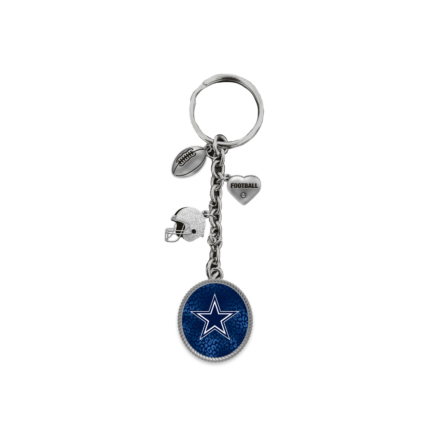 Dallas Cowboys Charm Key Chain
