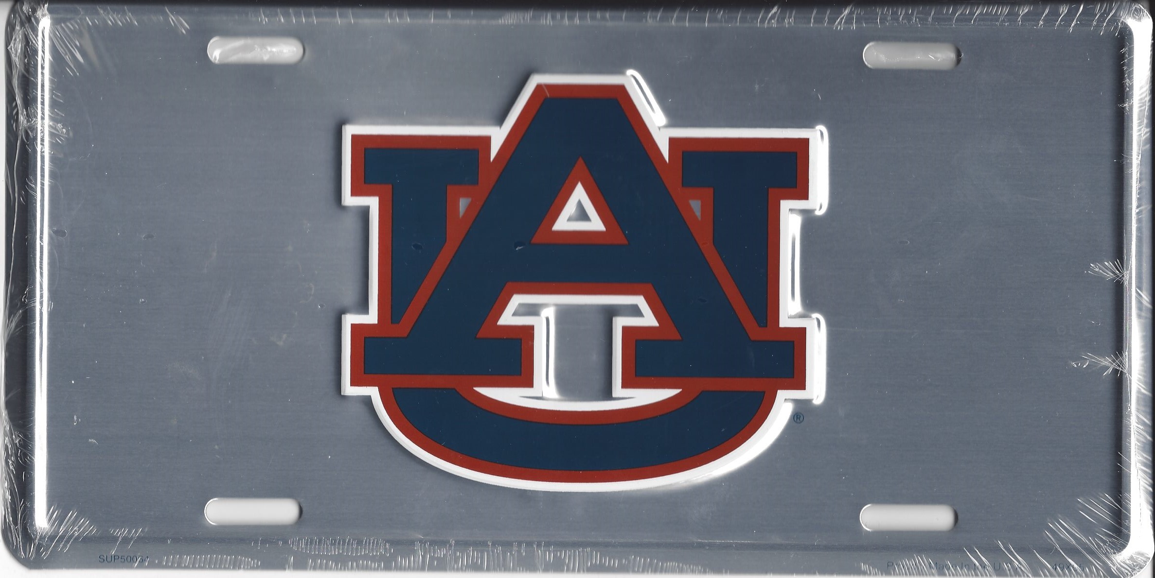 Auburn Tigers Anodized LICENSE PLATE