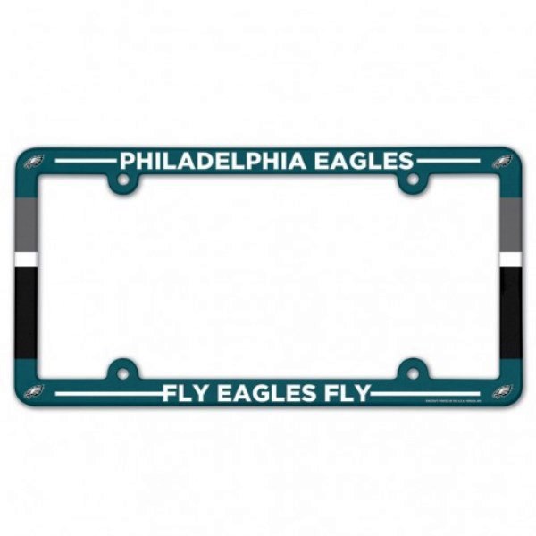 Philadelphia Eagles Full Color Plastic LICENSE PLATE Frame