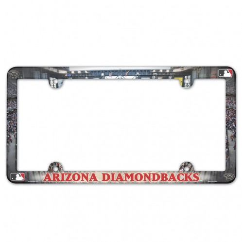 Arizona Diamondbacks Full Color Plastic License Plate FRAME