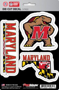 Maryland Terrapins Team Decal Set