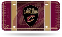 Cleveland Cavaliers Metal License Plate