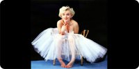 Marilyn Monroe White Dress Photo License Plate