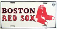 Boston Red Sox (Sox) License Plate