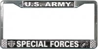 U.S. Army Special Forces License Plate Frame