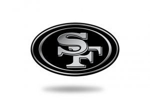 San Francisco 49ers NFL Plastic Auto Emblem