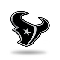 Houston Texans Chrome Auto Emblem