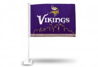 Minnesota Vikings Car Flag