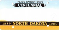 Design It Yourself Custom North Dakota State Look-Alike Plate #2
