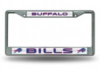 Buffalo Bills Glitter Chrome License Plate Frame