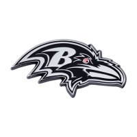 Baltimore Ravens 3-D Metal Auto Emblem