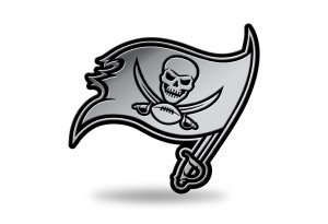 Tampa Bay Buccaneers NFL Plastic Auto Emblem