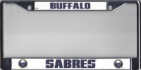 Buffalo Sabres Chrome License Plate Frame