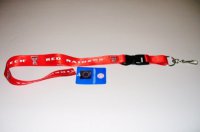 Texas Tech Red Lanyard With Safety Fastener