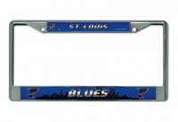 St. Louis Blues Chrome License Plate Frame