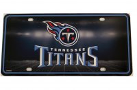 Tennessee Titans Metal License Plate