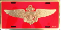 Marine Aviator License Plate