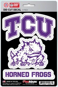 Texas Christian Horned Frogs Team Decal Set