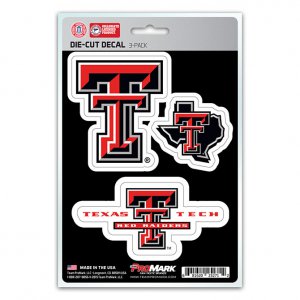 Texas Tech Red Raiders Team Decal Set