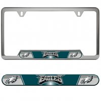 Philadelphia Eagles Premium Stainless License Plate Frame