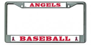 Anaheim Angels Chrome License Plate Frame
