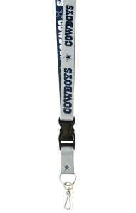 Dallas Cowboys Two Tone Lanyard With Safety Latch