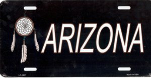 Arizona Dreamcatcher License Plate