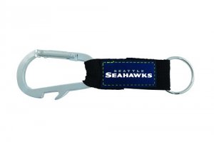 Seattle Seahawks Carabiner Key Chain