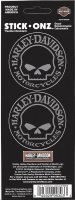 Harley-Davidson Willie G. Skull Decals