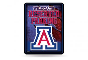 Arizona Wildcats Metal Parking Sign