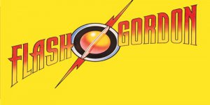 Flash Gordon Logo Photo License Plate