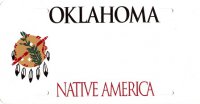 Design It Yourself Custom Oklahoma State Look-Alike Plate #2