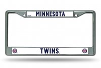 Minnesota Twins Chrome License Plate Frame