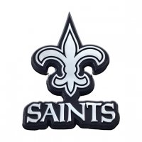 New Orleans Saints 3-D Metal Auto Emblem