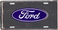 Ford Anodized License Plate