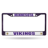 Minnesota Vikings Anodized Purple License Plate Frame