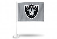 Oakland Raiders Car Flag