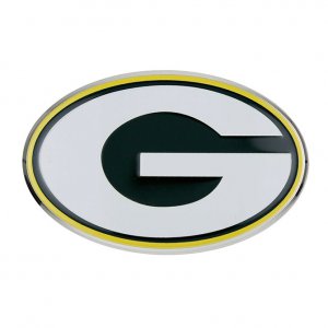 Green Bay Packers Full Color Auto Emblem
